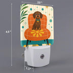 Mid-Century Modern Plug-In Sensor Night Light