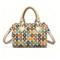 Atomic Starburst Convertible Barrel Handbag