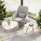Mid-Century Modern Starburst Nesting Tables